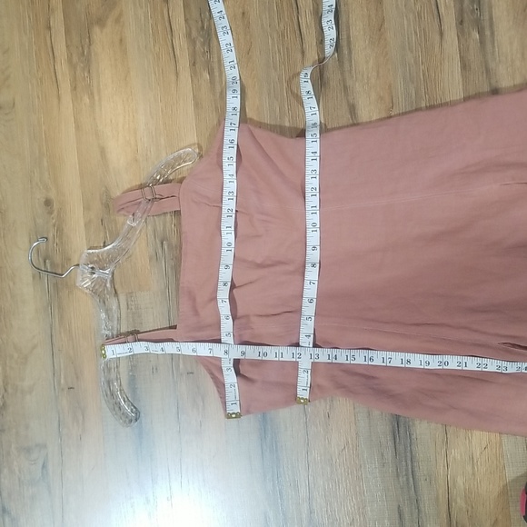 ALTAR'D STATE Terracotta Adjustable Strap Lace Up Back Mini Dress - Picture 12 of 12